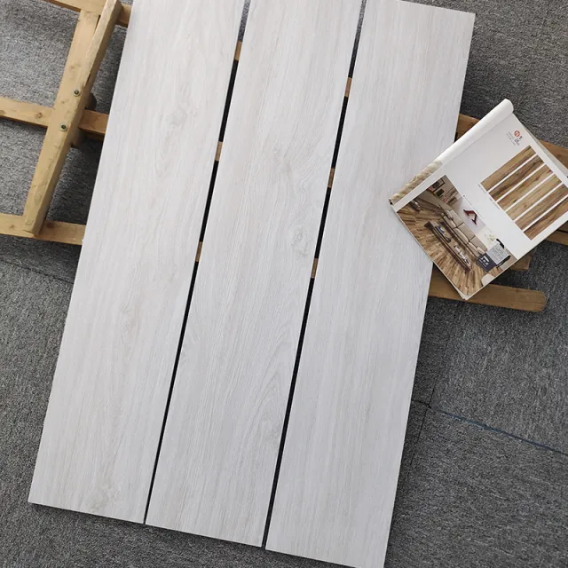 MY21001 Loseta efecto madera | 200 × 1000 mm | Molde mate; absorción de agua doble cero