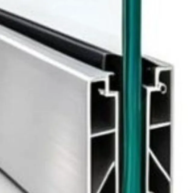 Sistema Guanbo vertical de barandilla de vidrio 81×51