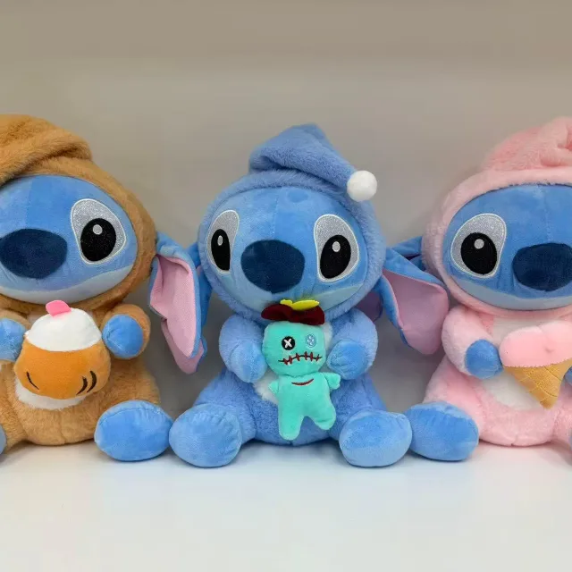 Stitch in pajamas · Plush toy · 30 cm
