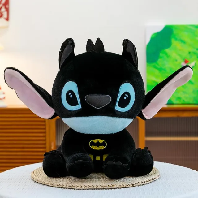 Stitch in a Batman costume · Plush toy · 40 cm