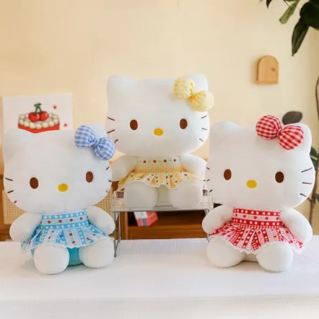 草莓印花KT · 毛绒公仔 · 27 cm