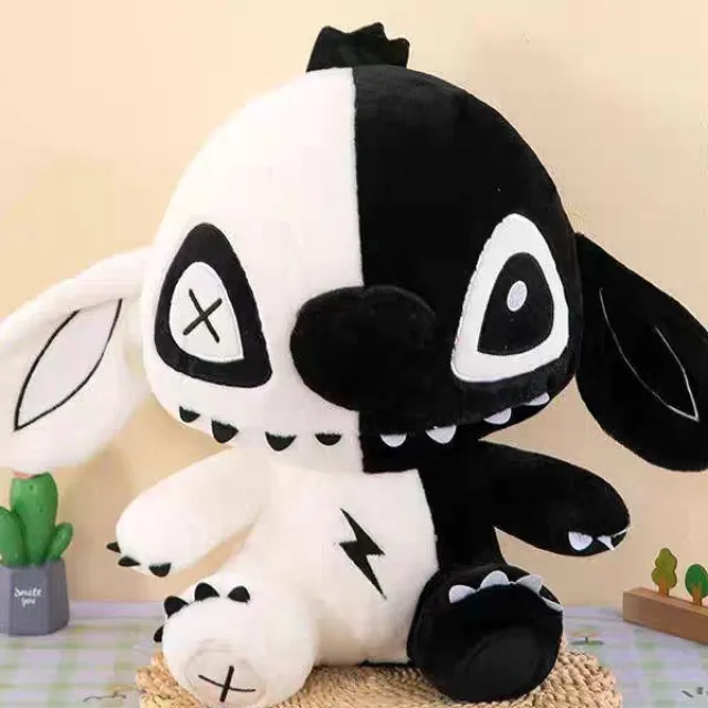 黑白史迪仔 · 毛绒公仔 · 45-50 cm