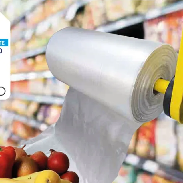FULL PLAST Presealed produce bag roll 26 × 38