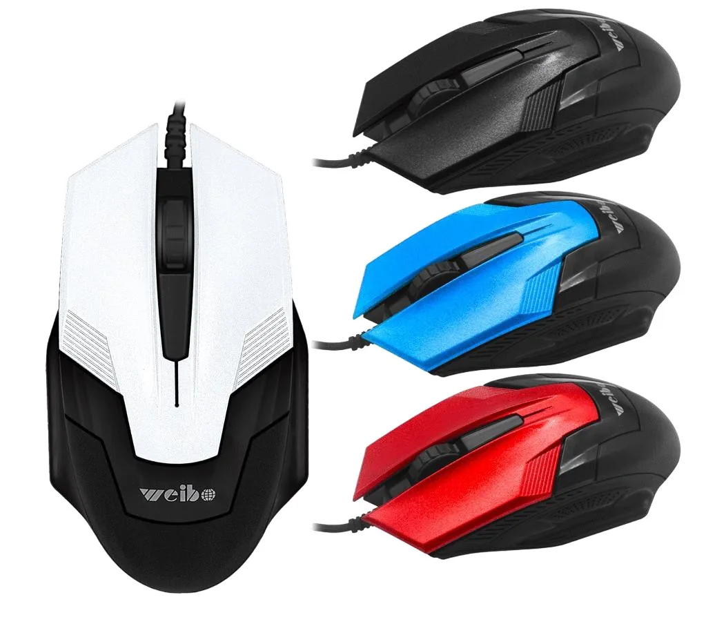 Mouse com fio WEIBO WB-17